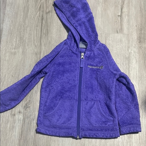 Free Country Purple Fleece Sweater with Full Zipper - Picture 1 of 1